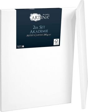 Комплект 2 броя платна за рисуване Artina Academie 70x90