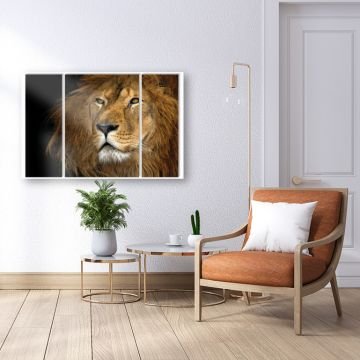 Картина пано - Лъв
