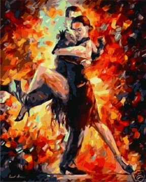 Рисуване по номера - Есенно танго, 40х50см