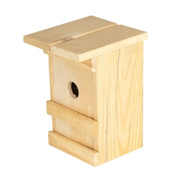 Къща за птици с врата 17x17x25см