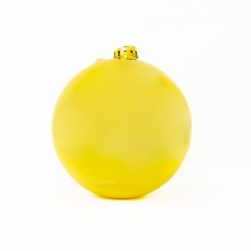 Коледна топка за декорация на елха, диаметър 14см, златен