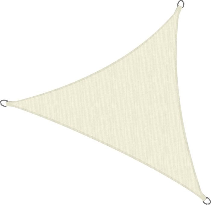 Водоустойчив триъгълен сенник Sol Royal - 3х300см - Крем