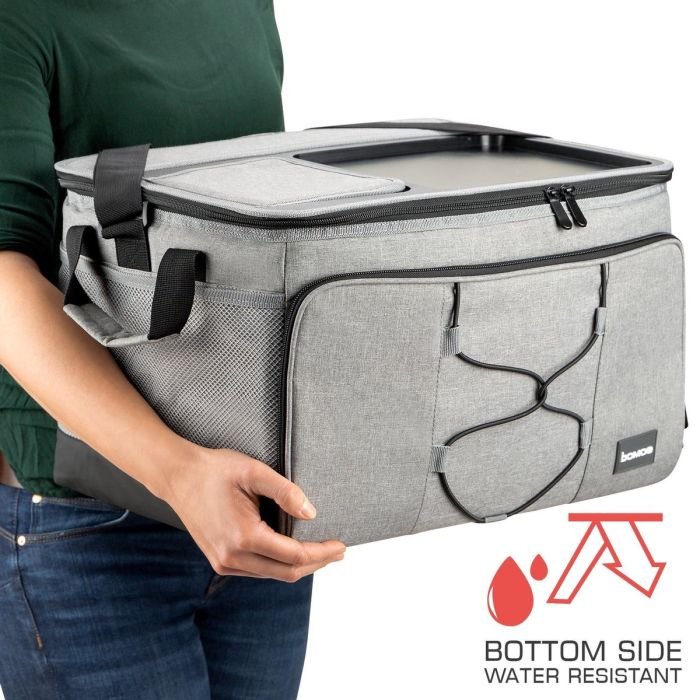 Сгъваема хладилна чанта за пикник Bomoe - 43x32x28 см - 45 литра