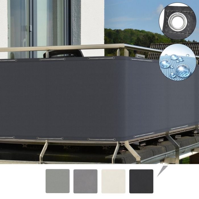 Водоустойчиво пано за балкон SOL ROYAL - 90х500см - Антрацит