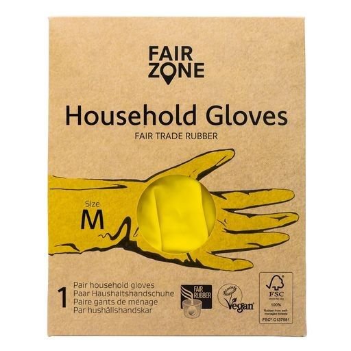 Домакински ръкавици от латекс Fair Zone Размер M