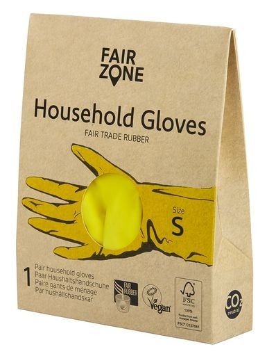Домакински ръкавици от латекс Fair Zone Размер S