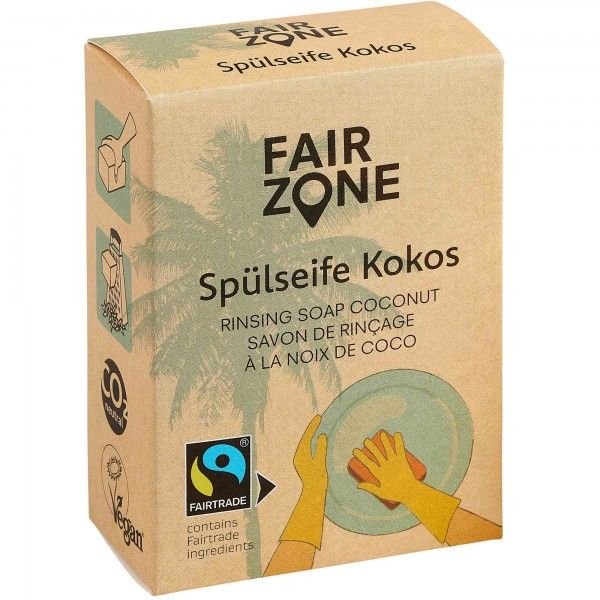 Сапун за миене на съдове Fair Zone Coconut 80гр