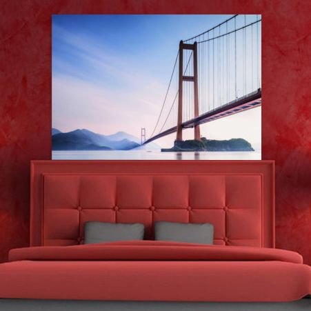 Картина пано - Мостът на Сан Франциско 100x75см.