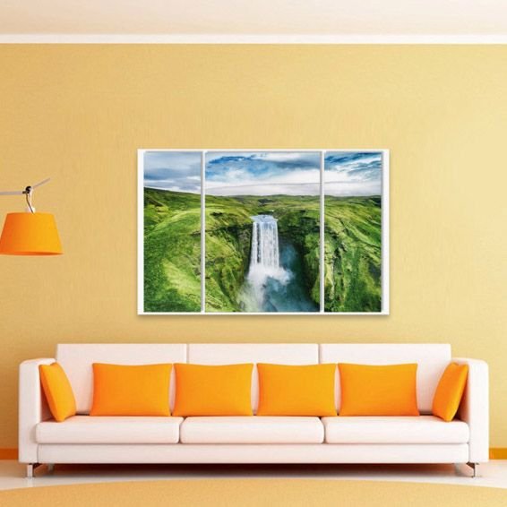 Картина пано - Водопад