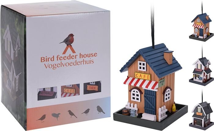 Декоративна къща-хранилка за птици