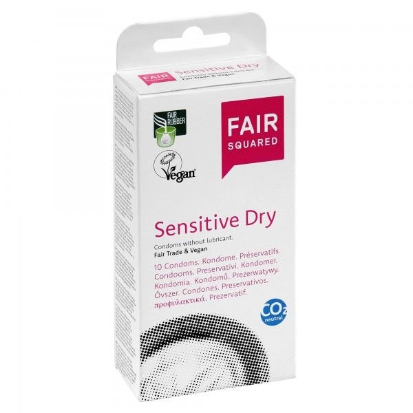 Презервативи Fair Squared Sensitive Dry 10бр.