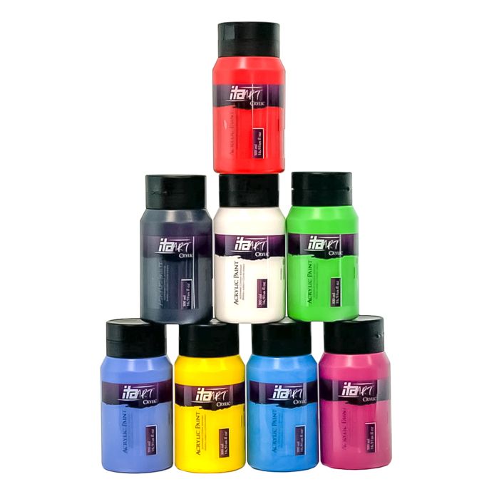 Акрилна боя ITA ART 500ml - Различни цветове
