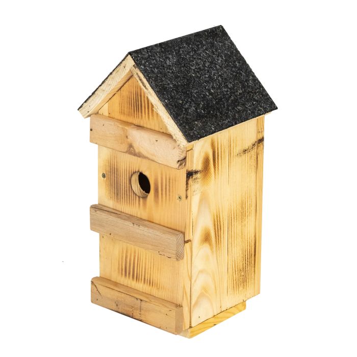 Къща за птици с два размера отвор 15x15x32см