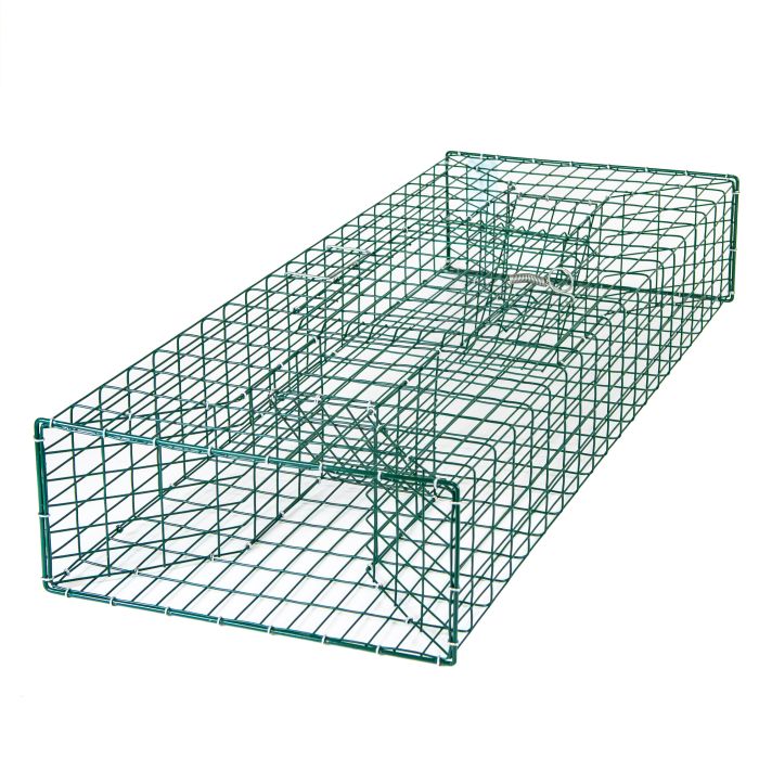Капан за хуманно залавяне на котки 100x32x15см
