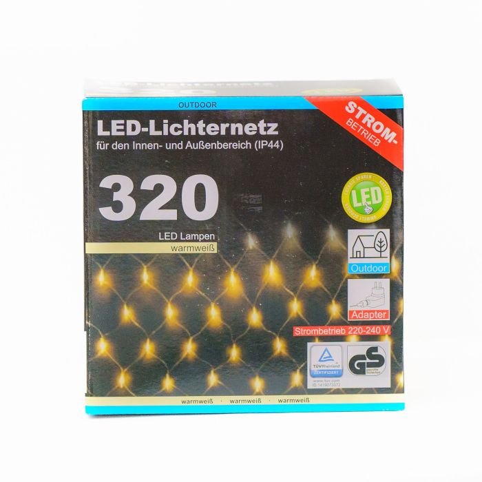 LED светлинна мрежа със 320 светодиода